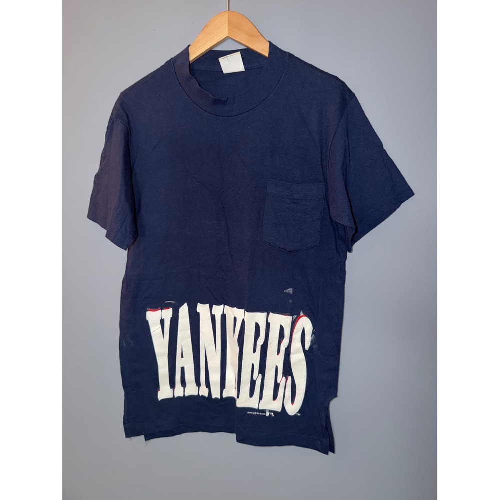 Vintage Nutmeg New York‎ Yankees Baseball T Shirt Tee M